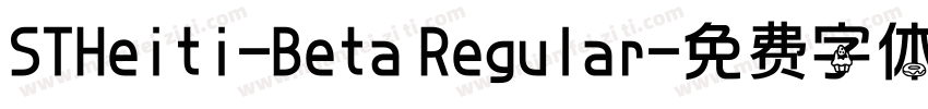 STHeiti-Beta Regular字体转换
